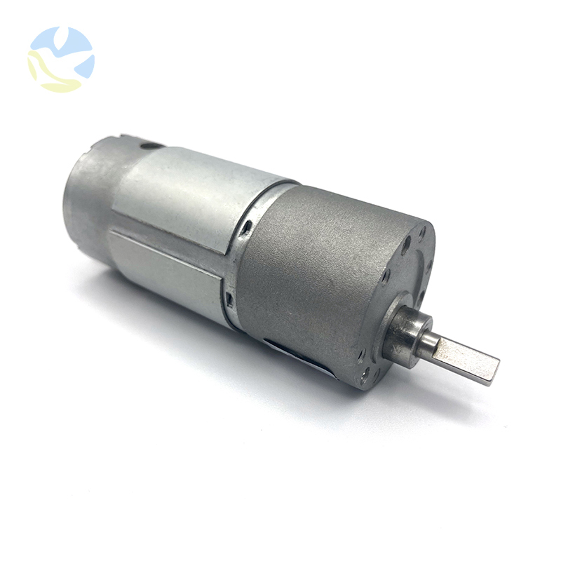 Customization FT-37RGM555 DC 12v 24v Carbon Brush Spur Gear Motor for ...