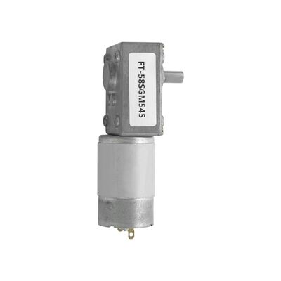 Goede prijs 5V 6V Elektrische DC Wormwielmotor Hoog Koppel 1-70rpm Reductiekast Motor online