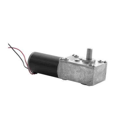 Bom preço Atacado de fábrica pequeno 12v 24v alto torque baixa velocidade motor de engrenagem sem-fim DC on-line