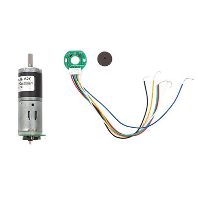 Buon prezzo Motore riduttore di ingranaggi micro DC da 28 mm 12V 24V Intelligent Pet Auxiliary Machine Parti motore con encoder in linea