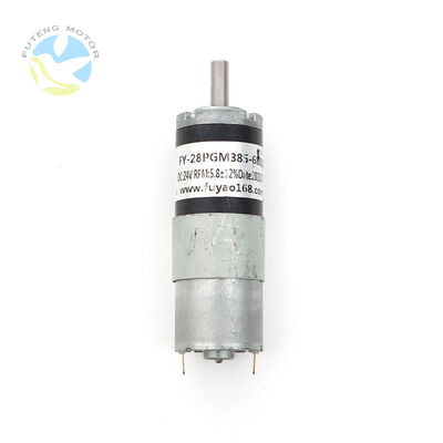 ราคาดี มอเตอร์เกียร์ DC ขนาดเล็ก 28 มม. 12V 24V สำหรับหุ่นยนต์อัจฉริยะ มอเตอร์เกียร์ดาวเคราะห์ ออนไลน์
