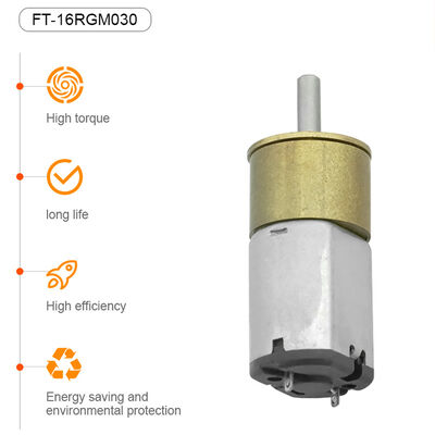 Goede prijs Hoogwaardige Mini Slow Speed Motor DC Spur Gear Motor Model FT-16RGM030 voor huishoudelijk apparaat online