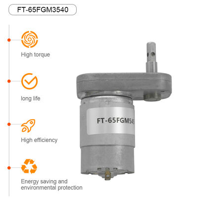 Bom preço Motor de engrenagem plana de 12 V DC de baixo ruído motor de caixa de engrenagens elétrica de velocidade lenta de 24 V on-line