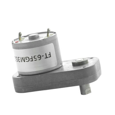 سعر جيد 6 فولت 12 فولت 24 فولت DC Flat Gear Motor عزم دوران عالية Rpm منخفضة DC Electric Motor للروبوتات الانترنت