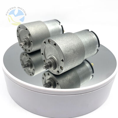 Giá tốt. Hộp số tùy chỉnh đường kính 37mm Mô-men xoắn cao Tốc độ chậm 12v 24v Động cơ bánh răng DC cho Máy in trực tuyến