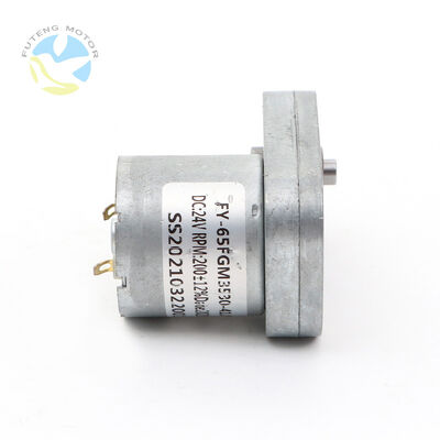 ราคาดี มอเตอร์ไฟฟ้ากระแสตรงแบบมีแปรงถ่าน 12V แบบกำหนดเอง เสียงรบกวนต่ำ เกียร์บ็อกซ์สำหรับหุ่นยนต์ 24V ออนไลน์