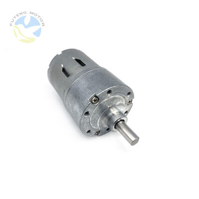 Buen precio Motor de engranajes rectos de CC de alto par FT-37RGM3530 de 37 mm 12 V 24 V 1-500 rpm personalizado para inodoro inteligente para gatos en línea