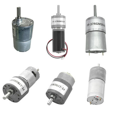 Bom preço Micro Motor Personalizado de Longa Duração 37mm Engrenagem Helicoidal Baixo Ruído para Produtos Eletrônicos Adultos Motores DC com Engrenagens on-line
