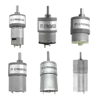ราคาดี DC 12V ขนาด 37 มม. กล่องมอเตอร์เกียร์แบบ Spur ขนาดเล็ก มอเตอร์เกียร์ DC แรงบิดสูง 24V สำหรับของเล่นหุ่นยนต์ ตู้หยอดเหรียญ ออนไลน์