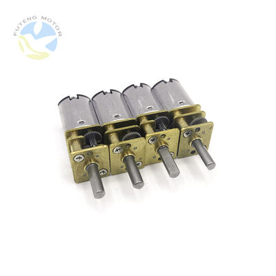 Buen precio FT-12FGMN20 Mini Motorreductor de Engranajes Rectos de Baja Velocidad RPM 5V 6V 12V 24V Gran Par en línea