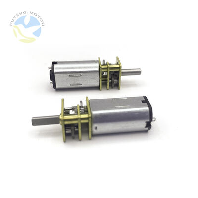 Buen precio FT-12FGMN20 Motor de engranajes rectos silencioso de gran par 5v 6v12v 24v Mini RPM de baja velocidad en línea