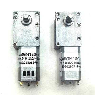 Buon prezzo FT- 34SGM180-44K Motore a ingranaggi di alta qualità con coppia elevata, alta efficienza, silenzioso, 5v 6v12v 24v, mini motore a bassa velocità Rpm, motore per robot per la pulizia delle finestre in linea